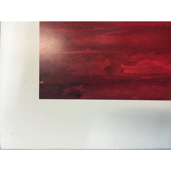 16"x20" Signed Print NEIGHBORS IN NOVIGRAD Texas Impressionist Henrietta Milan - Picture 3 of 3